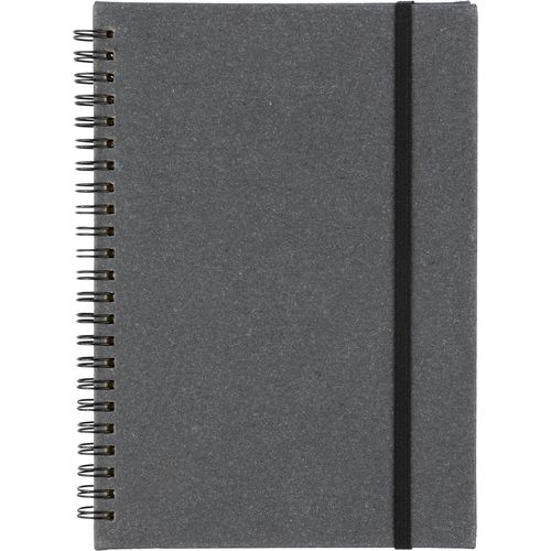 Carnet A5 en cuir recyclé Egon