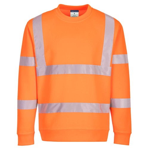 SWEAT SHIRT ECO HAUTE VISIB 100% polyester,190T