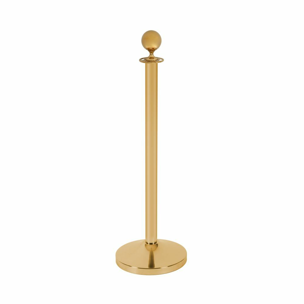 Poteau De Barrière Dorée