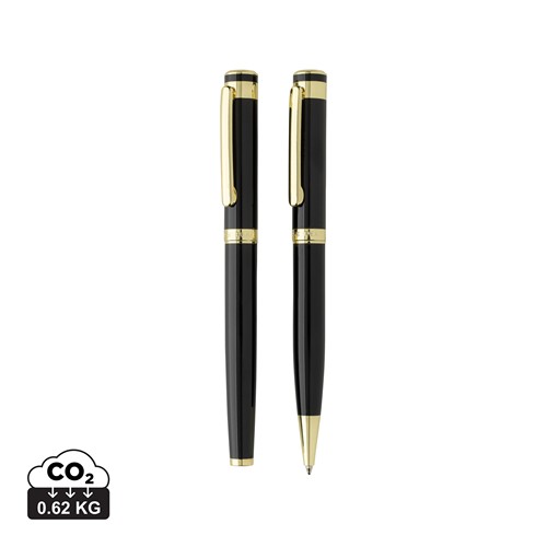 Set de stylos en laiton recyclé RCS Swiss Peak Luca