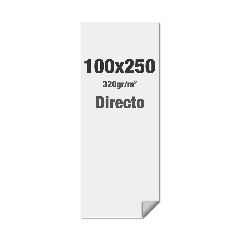 Brightbox Glow 100 x 250 Ghost Directo Blockout