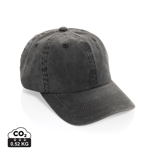 Casquette à 6 panneaux en coton sergé délavée BEAU AWARE™