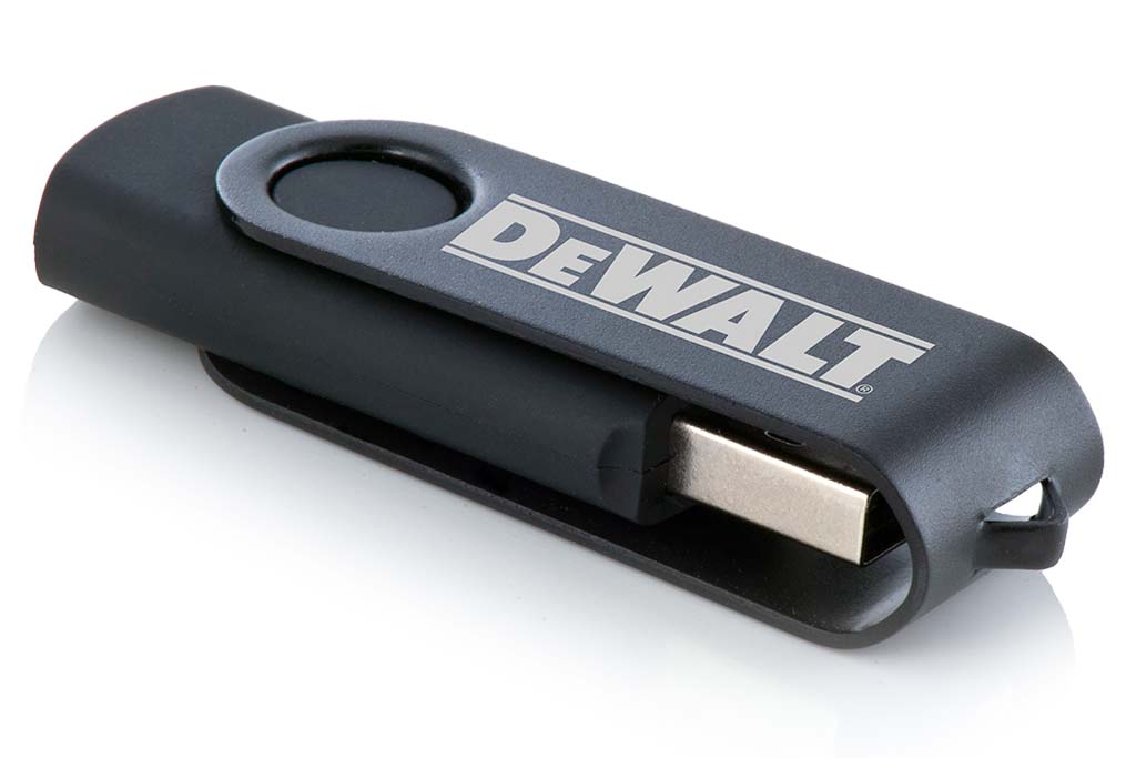 Clé USB pivotante