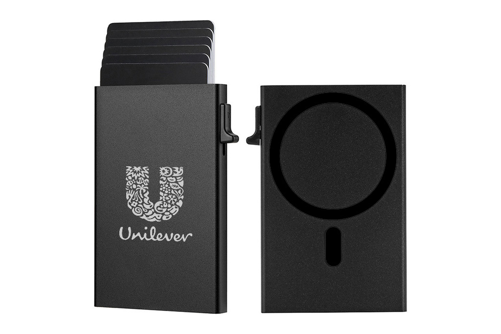 Porte-cartes pop-up en métal MagSafe (6 cartes)