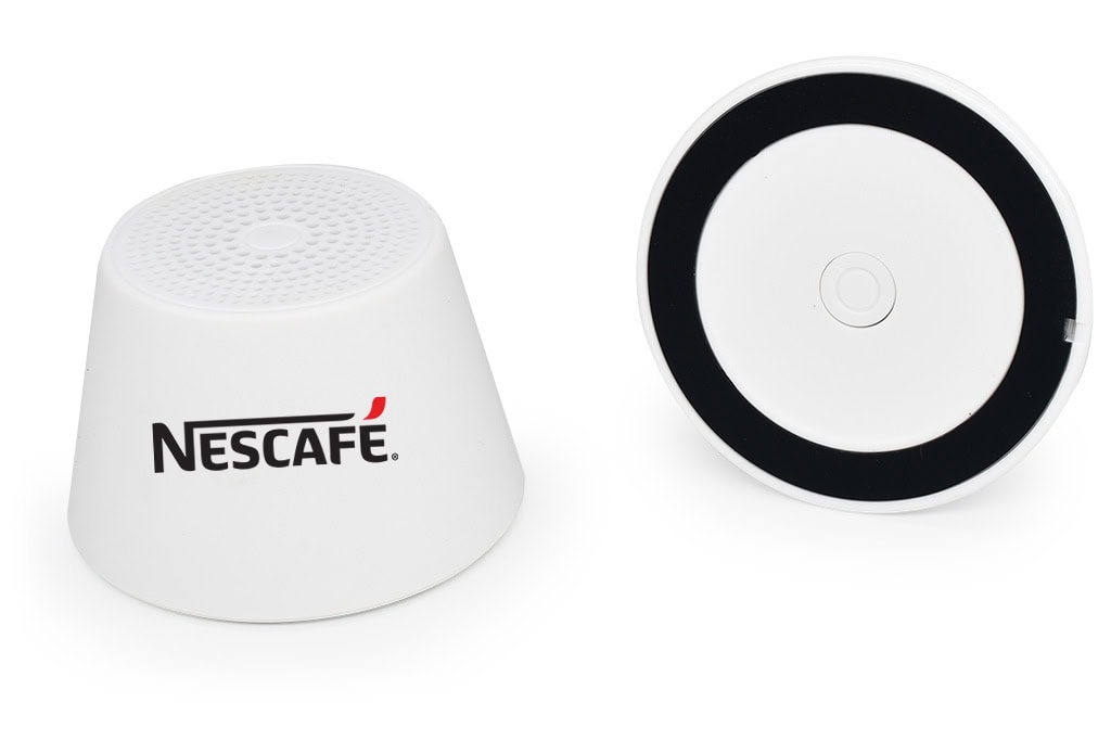 Mini enceinte Bluetooth magnétique & support téléphone