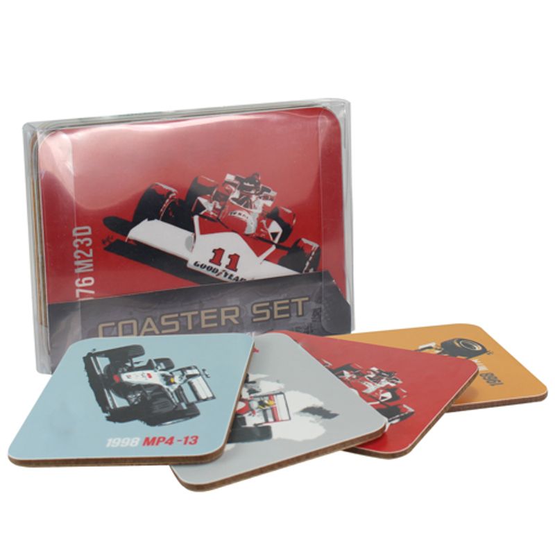 Corked Backed Melamine Coasters - Rectangular