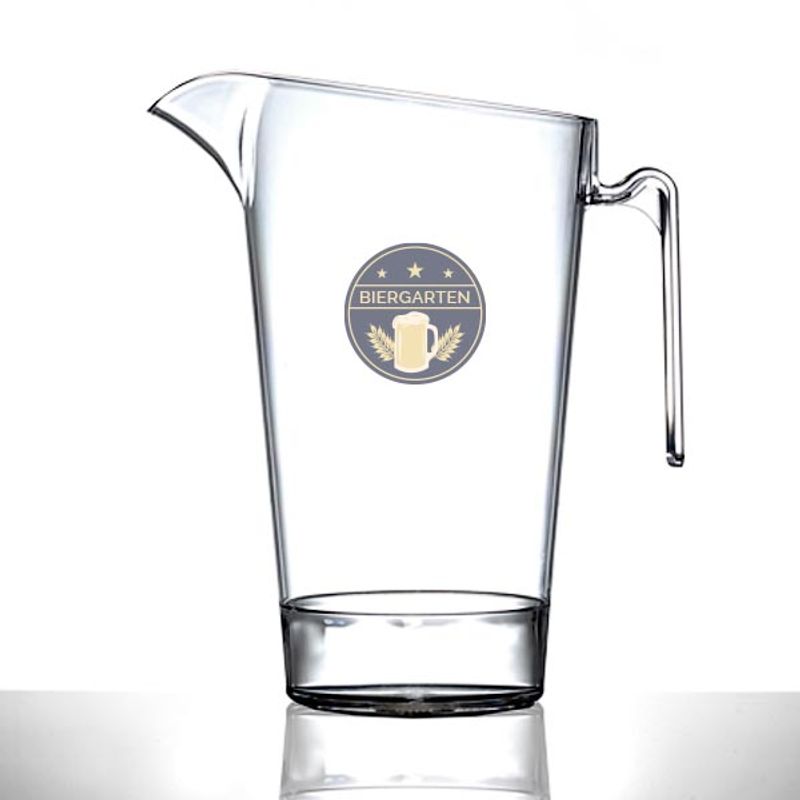 Stackable Plastic Jug CE Marked (1.1 Litre/2 Pint)