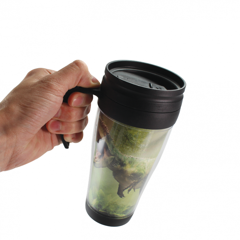 Thermal Travel Photo Insert Flask With Handle (430ml)