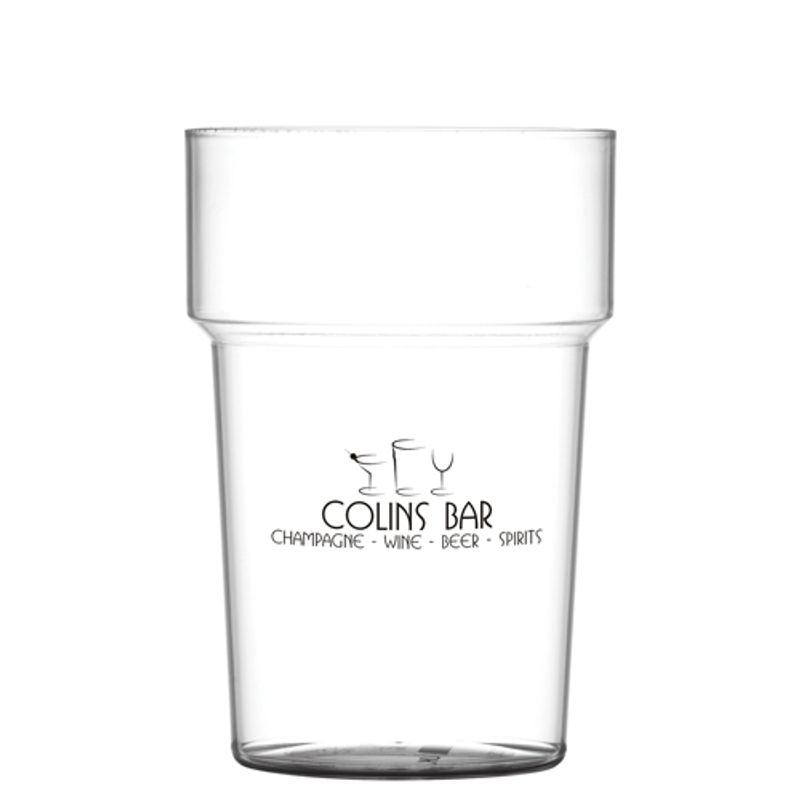 Reusable Plastic Tumbler (568ml/20oz/Pint)